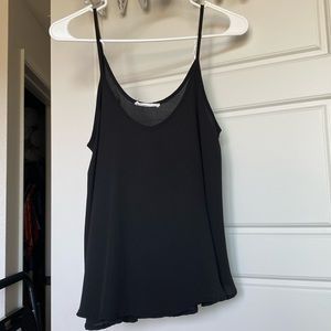 BLACK TANKTOP BLOUSE
